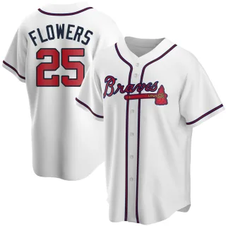 he Inspirational and Iconic Tyler Flowers Gray Jersey A Tribute to the Atlanta  Braves Star Catcher