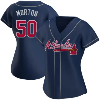 Charlie Morton Men's Atlanta Braves Home Jersey - White Authentic