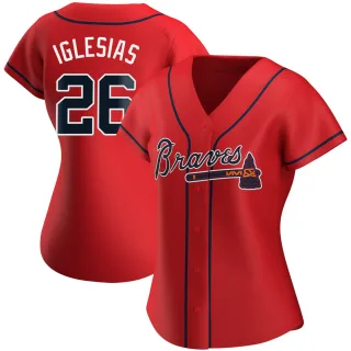 Raisel Iglesias MLB Authenticated Game-Used Los Bravos Jersey - Size 44
