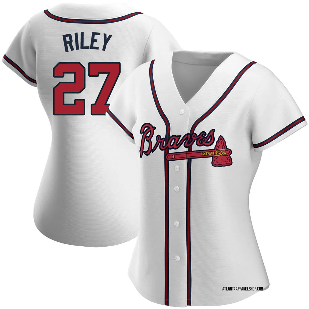 Ladies White Atlanta Braves Jersey – Rome Braves