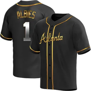 Men's Atlanta Braves Ozzie Albies Nike White 2023 City Connect Replica  Player Jersey