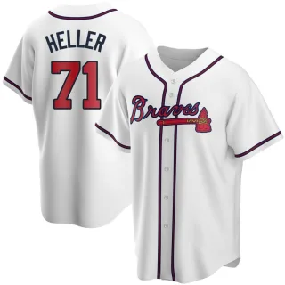 Ben Heller Men's Atlanta Braves 2023 City Connect Jersey - White